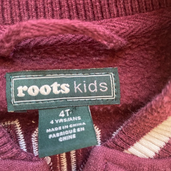 ❌SOLD❌Roots kids zip up jacket 4T - Picture 2 of 4